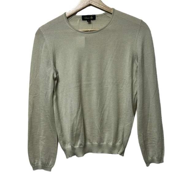 ドゥロワー Drawer 長袖セーター/ニット サイズ2 M - ライトグリーン レディース クルーネック/カシミヤ/シルク トップス拍卖