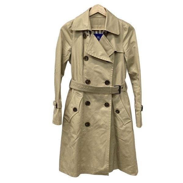 バーバリーブルーレーベル Burberry Blue Label トレンチコート サイズ38 M - ベージュ レディース 長袖/オールシーズン コート拍卖