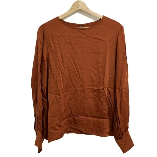 ダーマコレクション DAMAcollection 長袖カットソー サイズ13R - ブラウン レディース キュプラ トップス拍卖