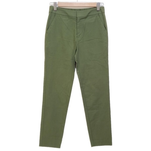 シビラ Sybilla パンツ サイズS - カーキ レディース クロップド(半端丈)/ウエストゴム 美品 ボトムス拍卖