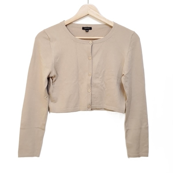 トッカ TOCCA カーディガン サイズM - ベージュ レディース 長袖/ショート丈 美品 トップス拍卖