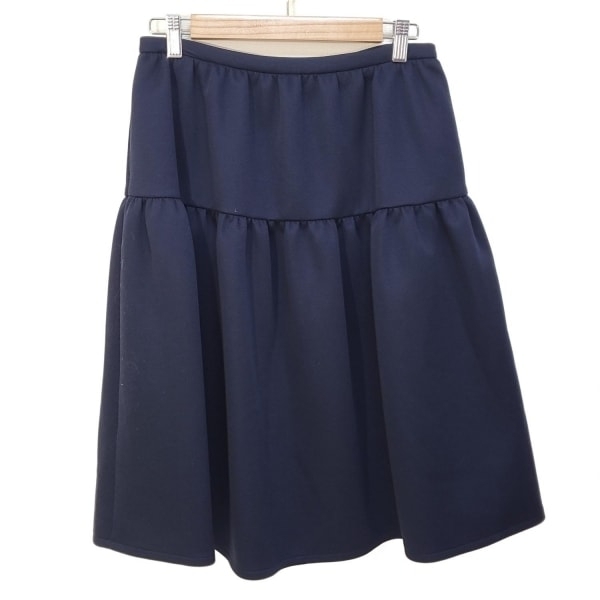 ルネ Rene スカート サイズ38 M - ネイビー レディース ひざ丈 美品 ボトムス拍卖