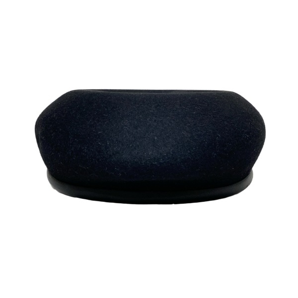 フミカウチダ FUMIKA UCHIDA 57 - ウール 黒 帽子 (その他) 美品 帽子拍卖