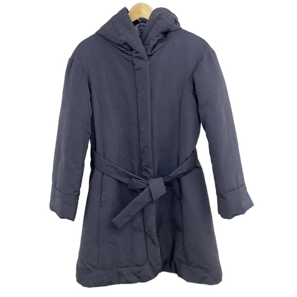 アマカ AMACA ダウンコート サイズ38 M - ダークネイビー レディース 長袖/リバーシブル/ジップアップ/冬 コート拍卖