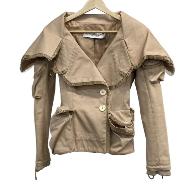 ディオール/クリスチャンディオール DIOR/ChristianDior ブルゾン サイズI 40 - ピンク レディース 長袖/秋/春 ジャケット拍卖