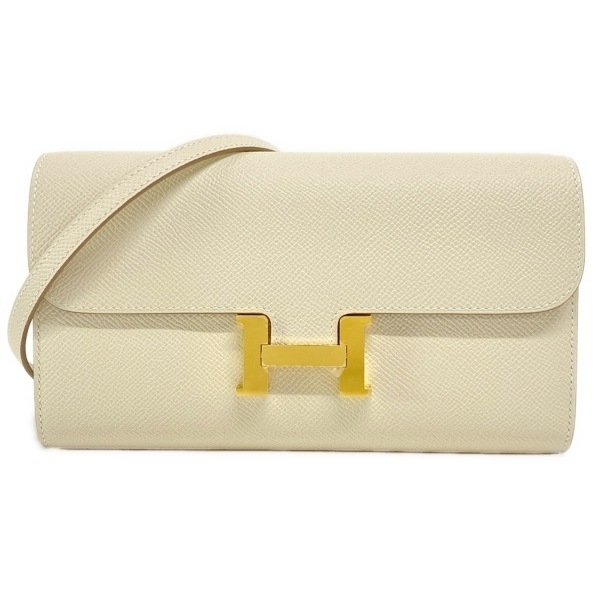 エルメス HERMES コンスタンストゥーゴー ナタ ショルダーウォレット/ゴールド金具 K 新品同様 財布拍卖