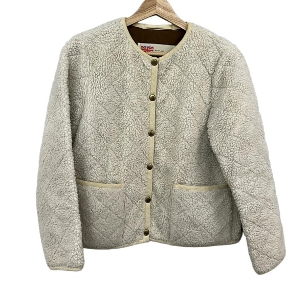 トラディショナルウェザーウェア TRADITIONAL WEATHERWEAR ブルゾン サイズ34 M - 白×アイボリー レディース 長袖/冬 ジャケット拍卖