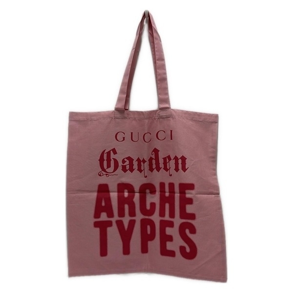 グッチ GUCCI トートバッグ - ピンク グッチ ガーデン/100周年記念/2021/ARCHE TYPES 美品 バッグ拍卖