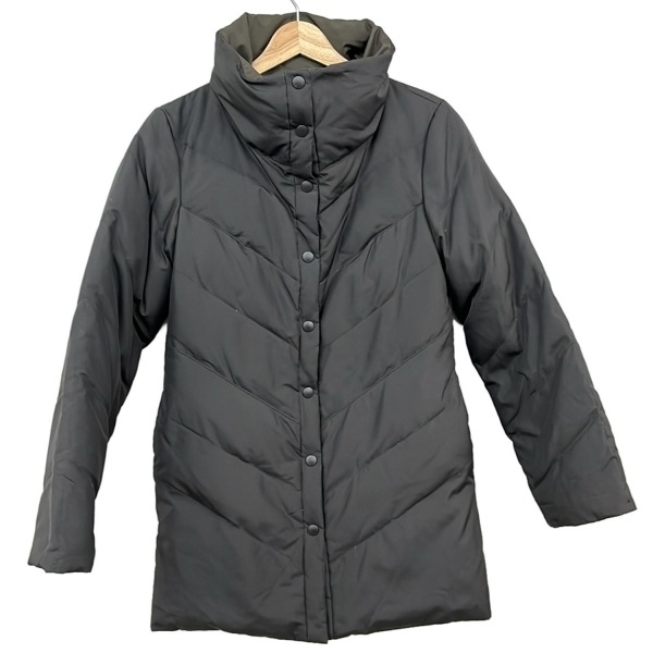 ユナイテッドアローズ UNITED ARROWS ダウンコート サイズ36 S - ダークグレー×カーキ レディース 長袖/リバーシブル/WORK FOR HOLIDAY/冬拍卖