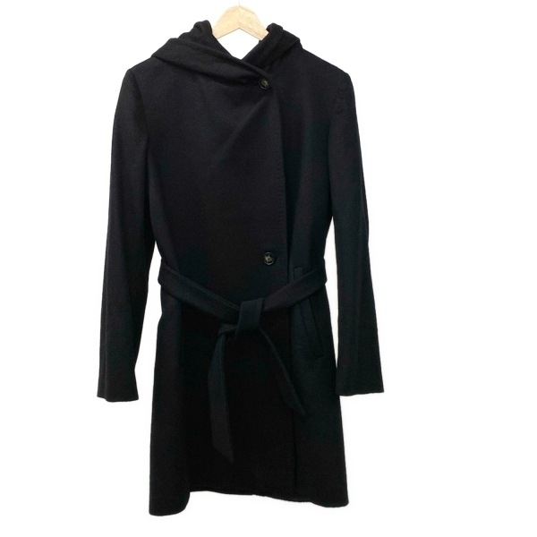 マックスマーラウィークエンド Max MaraWEEKEND サイズJ 40 - 黒 レディース 長袖/カシミヤ/冬 コート拍卖