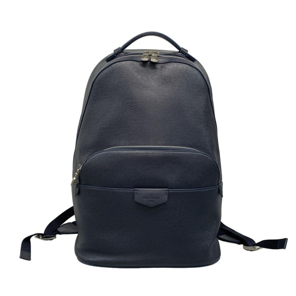 ルイヴィトン LOUIS VUITTON リュックサック/バックパック M30149 アントン・バックパック レザー ブルーマリーヌ RFID確認済み /BA4127拍卖