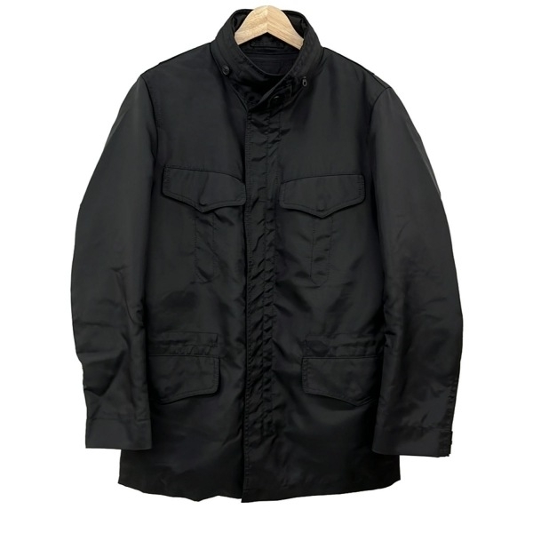 バーニーズ BARNEYSNEWYORK サイズ46(S) - 黒 メンズ 長袖/ジップアップ/ショート丈/春/秋 コート拍卖