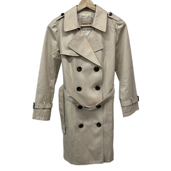 アプワイザーリッシェ Apuweiser-riche トレンチコート サイズ1 S - ベージュ レディース 長袖/春/秋 コート拍卖