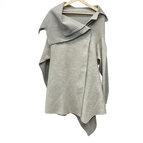 ヨーガンレール JURGEN LEHL サイズM - ライトグレー レディース 長袖/ジップアップ/春/秋 美品 コート拍卖