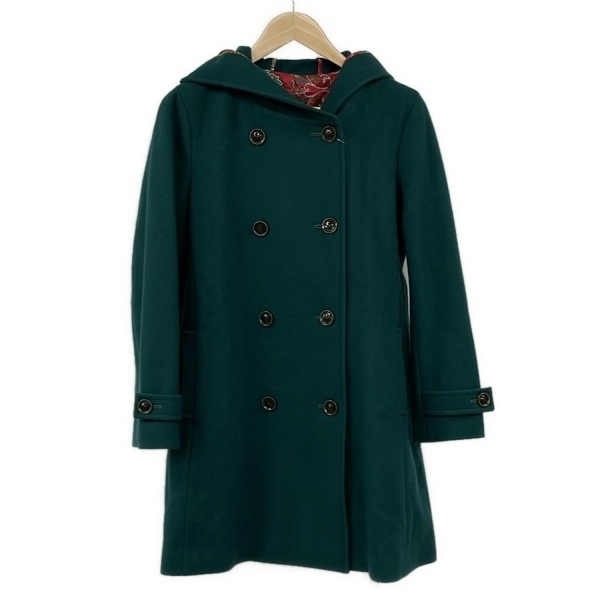 ダーマコレクション DAMAcollection サイズ11AR M グリーン レディース LIBERTY/冬物 美品 コート拍卖