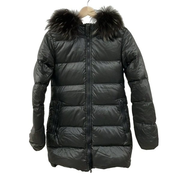 デュベティカ DUVETICA ダウンコート サイズ38 S Kappa(カッパ) ダークグレー レディース 長袖/ファー/冬 コート拍卖
