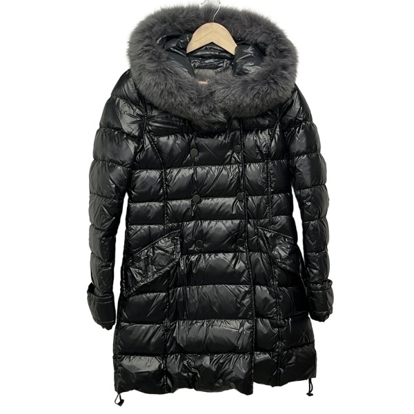 デュベティカ DUVETICA ダウンコート サイズ42 M EFIRA 黒 レディース 長袖/秋/冬 コート拍卖