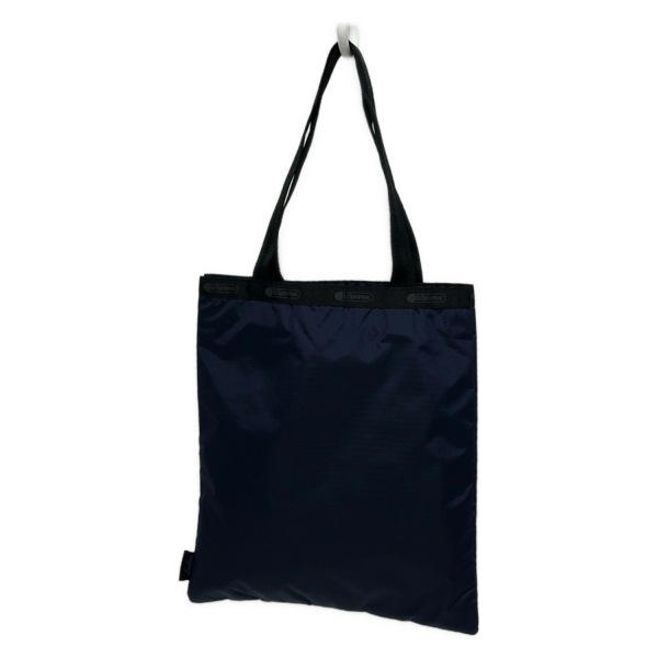 レスポートサック LESPORTSAC トートバッグ - ダークネイビー×黒 ノベルティ/Leilianコラボ 美品 バッグ拍卖