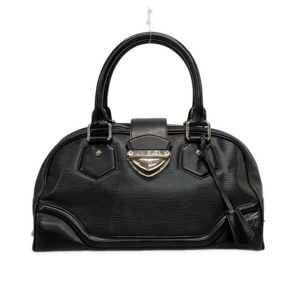 ルイヴィトン LOUIS VUITTON ハンドバッグ M59312 ボーリング・モンテーニュGM レザー ノワール TH3017 バッグ エピ拍卖
