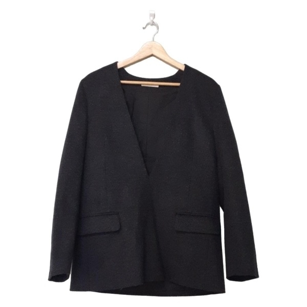 プラージュ Plage 長袖カットソー - 黒×グレー レディース Vネック 美品 トップス拍卖