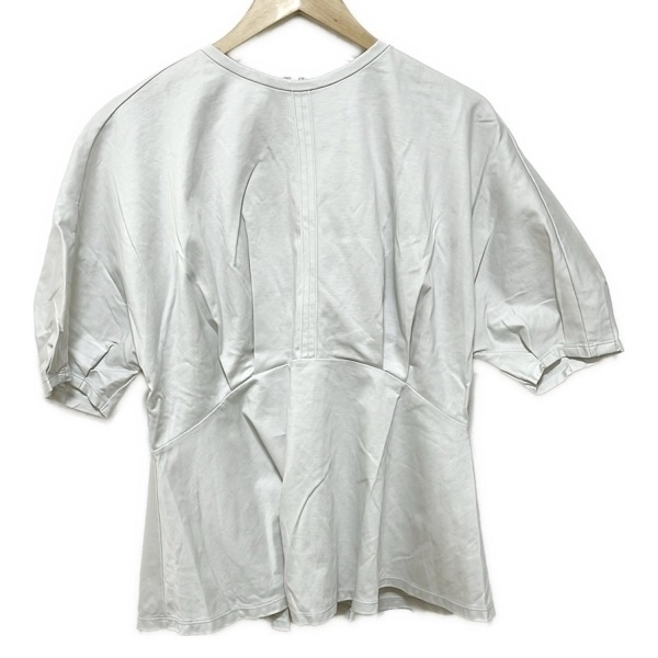 セオリーリュクス theory luxe 半袖カットソー サイズ38 M - 白 レディース クルーネック/ジップアップ トップス拍卖