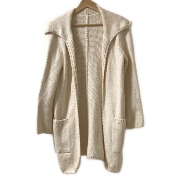 フォクシー FOXEY カーディガン 35226 - アイボリー レディース 長袖/ロング丈 トップス拍卖