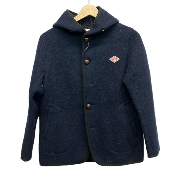 ダントン DANTON ブルゾン サイズ34 S - ダークネイビー×黒 レディース 長袖/秋/冬 ジャケット拍卖