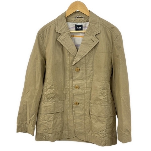 ヒューゴボス HUGOBOSS サイズ40 M - ベージュ メンズ 長袖/春/秋 コート拍卖