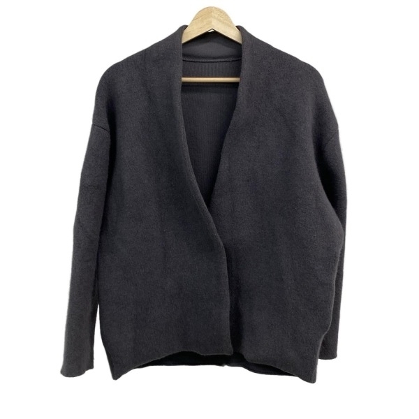 アプワイザーリッシェ Apuweiser-riche ブルゾン サイズ2 M - ダークグレー レディース 長袖/ニット/冬 ジャケット拍卖