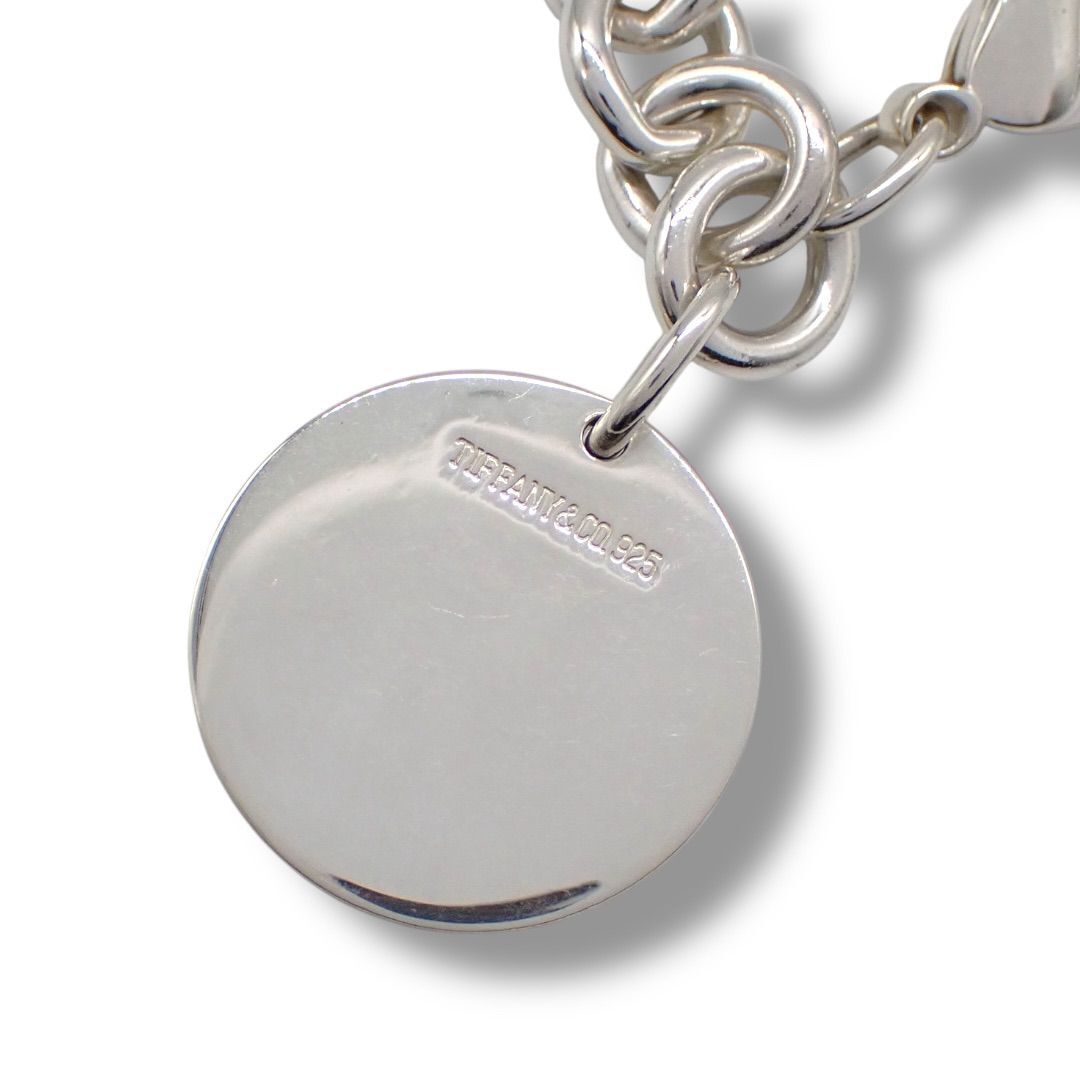 ティファニー Tiffany & Co. ラウンドタグ ブレスレット 925 シルバー スターリングシルバー レディース メンズ ユニセックス 4385拍卖