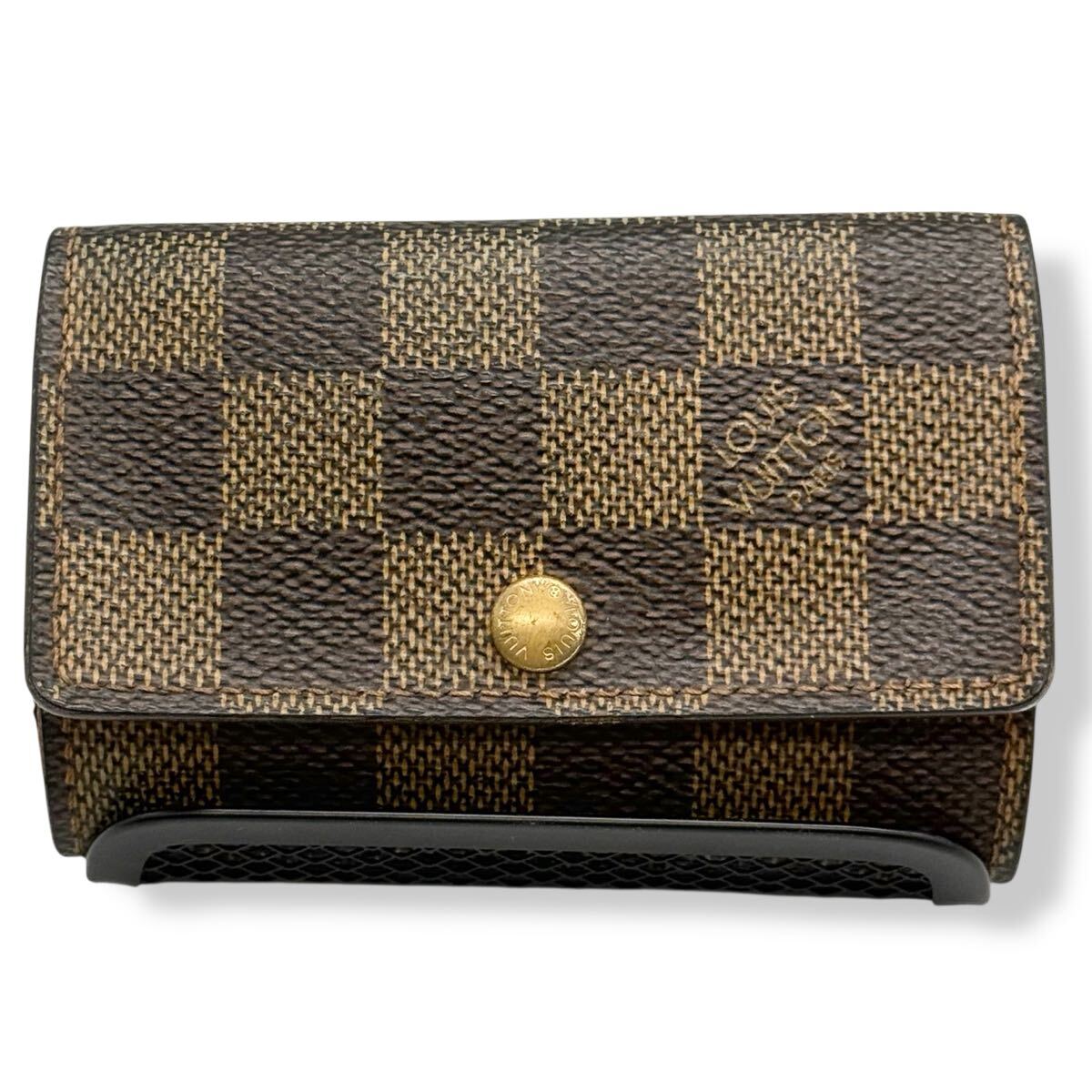 ルイヴィトン LOUIS VUITTON ミュルティクレ6 6連 キーケース ダミエ エベヌ メンズ レディース M63801 キーホルダー df6拍卖