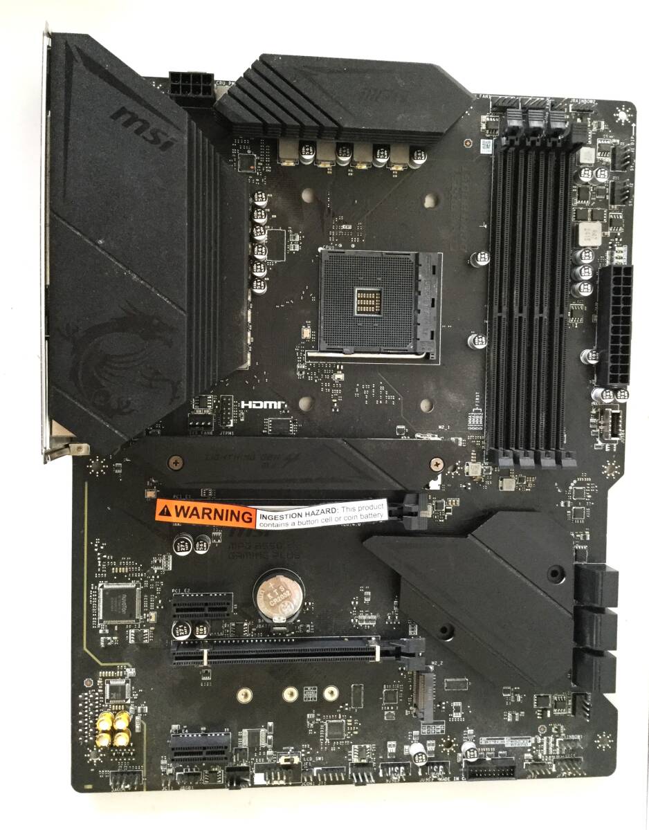 msi マザーボード MPG B550 GAMING PLUS ※ジャンク品拍卖