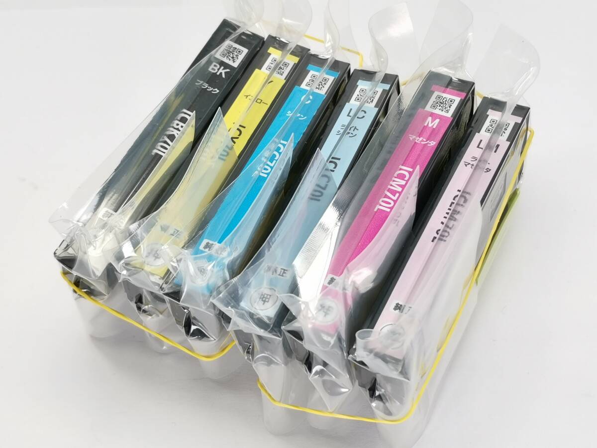 純正 EPSON 70L (合計6色6本)拍卖