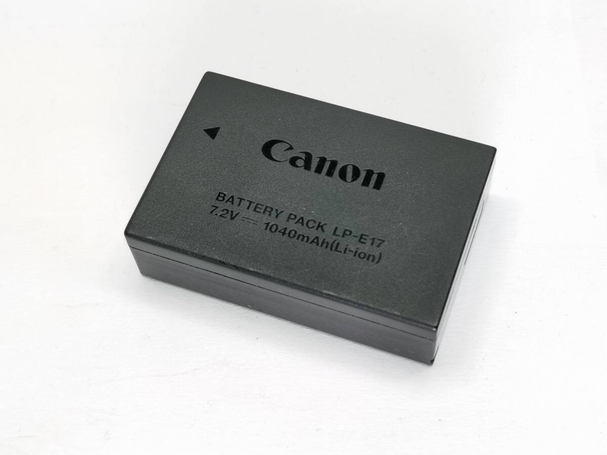 純正 バッテリー Canon LP-E17 (劣化なし表示) 管理1-2拍卖