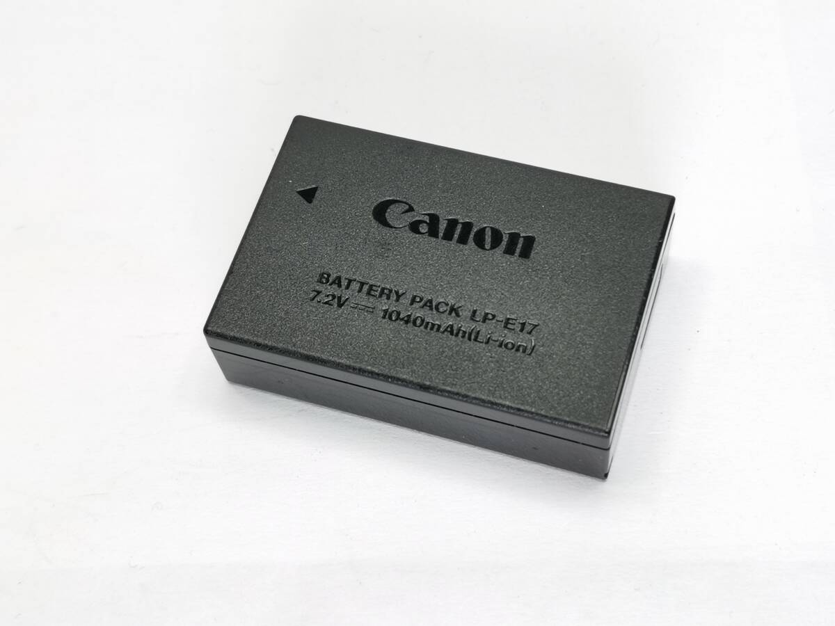 純正 バッテリー Canon LP-E17 (劣化なし表示) 管理1-3拍卖