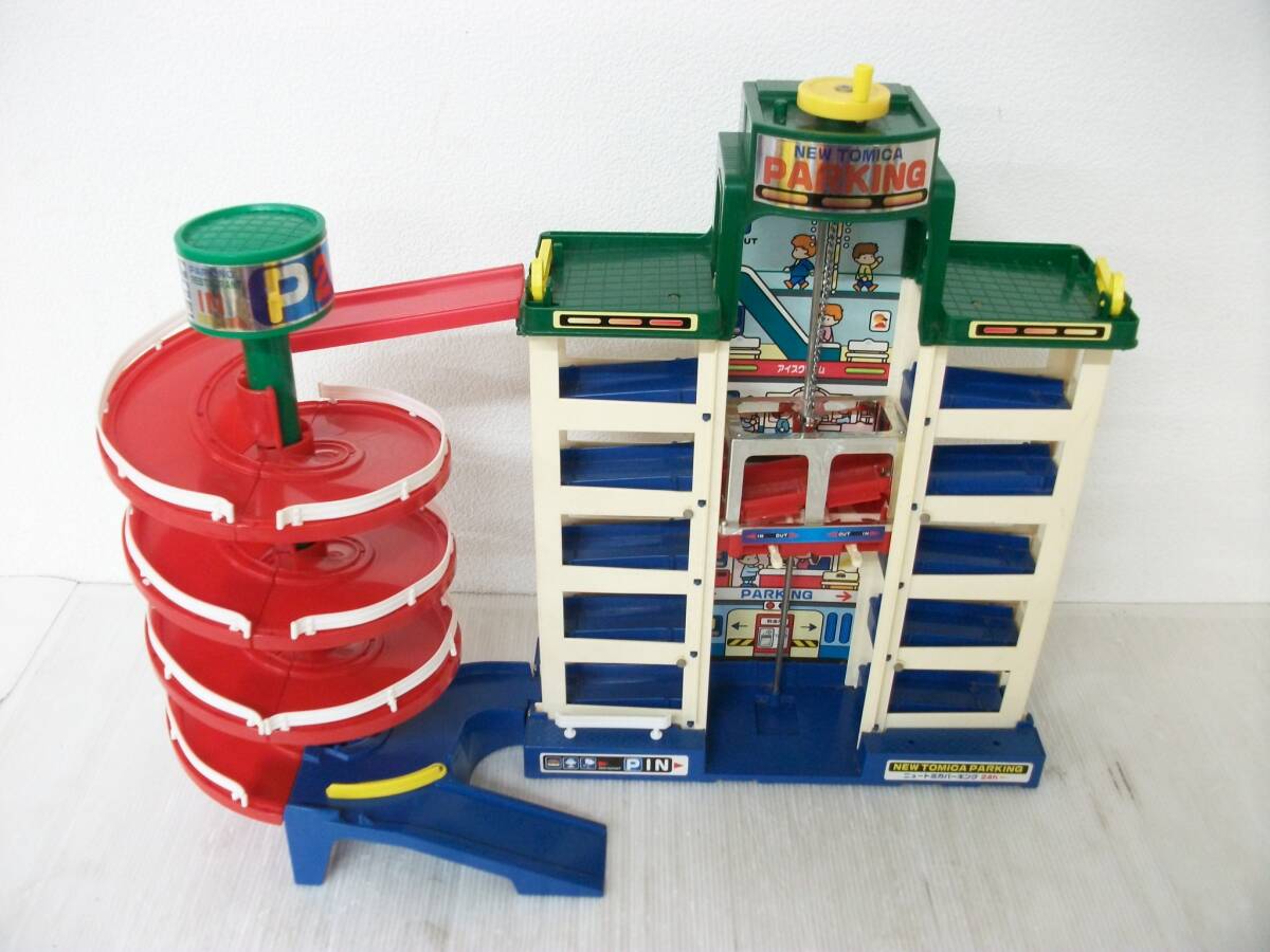 ◆◇1円~/タカラトミー/NEW トミカパーキング/トミカワールド/NEW TOMICA PARKING 24h/駐車場/玩具/おもちゃ/破損・使用感有/mS-280◇◆拍卖