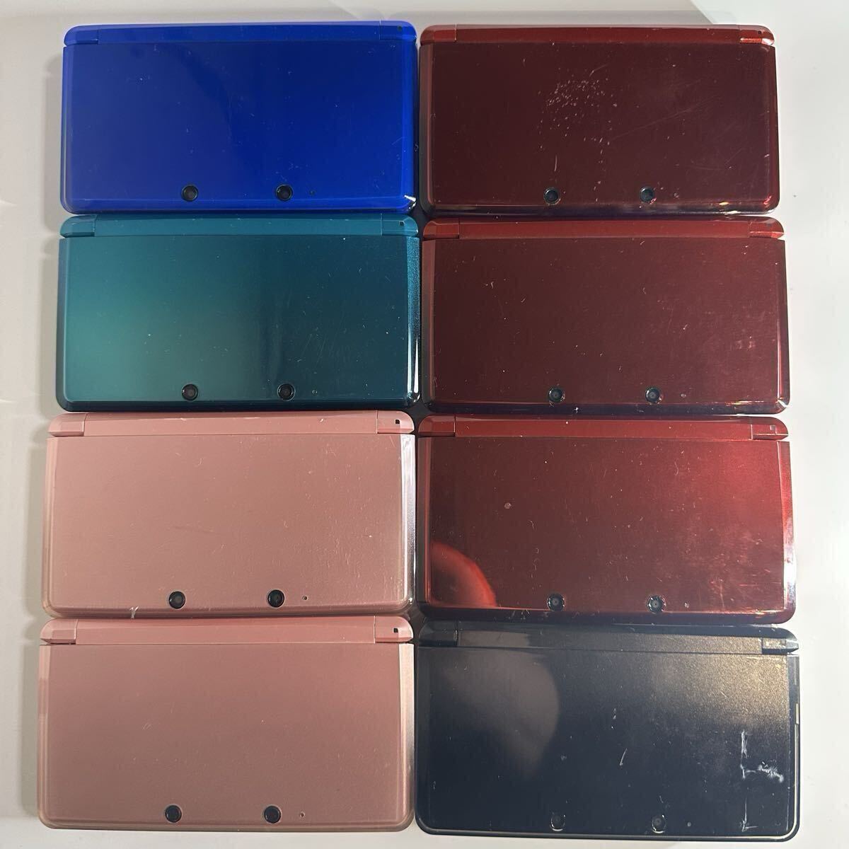 【送料無料】8台セット ニンテンドー 3DS 動作確認済み 一部難あり 任天堂 ゲー厶機 Nintendo 初期化済み 3ds拍卖