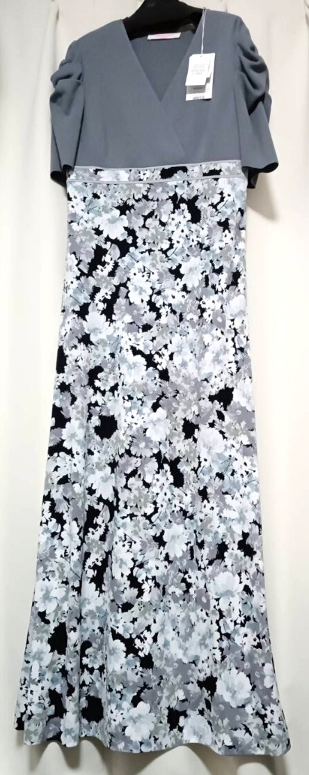 【未使用】レオナール 2024年 厚手ニットコンビワンピース 4サイズ 大きいサイズ拍卖