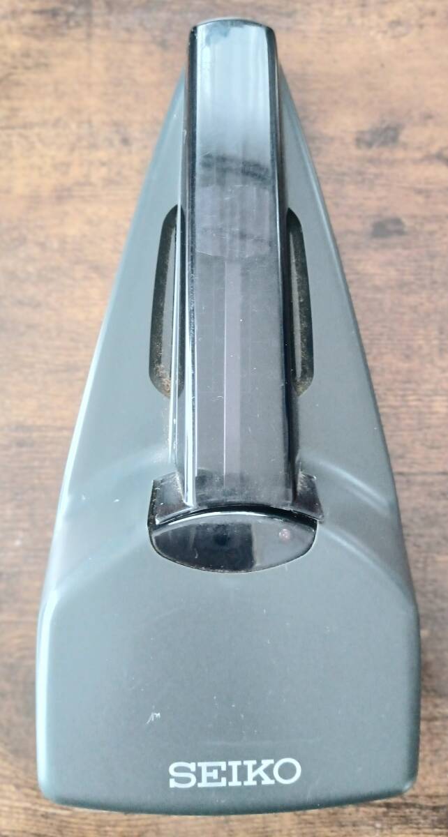 送料無料 振り子式電子メトロノーム SEIKO セイコー SP-100 フォトセンサーメトロノーム 電池式 可動品 販売終了拍卖