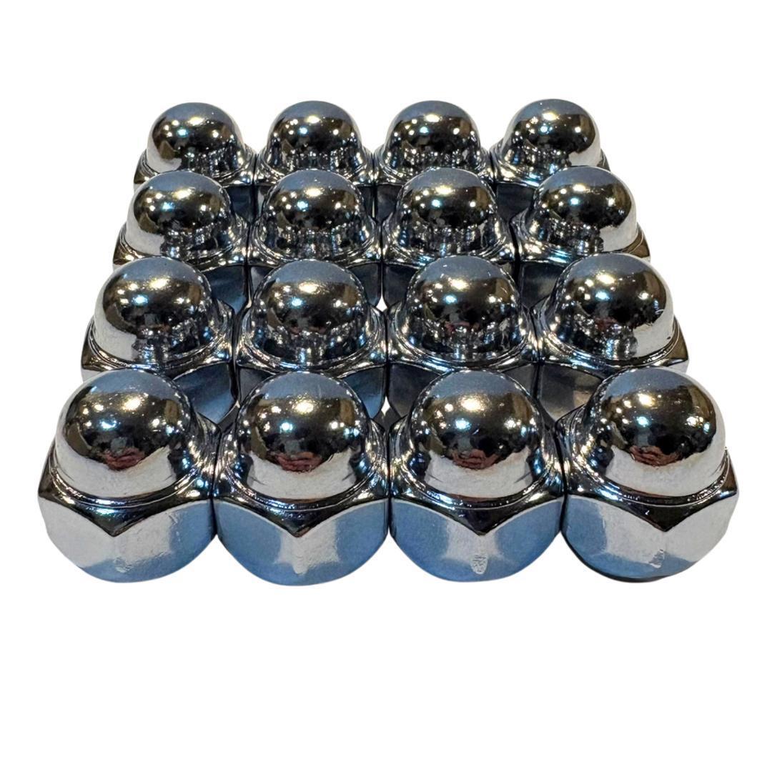 16個 ホイールナット M12×P1.5 21HEX 六角 ショートナット 4穴 社 外品 軽自動車 ホンダ いすゞ スチール メッキ タント ミラ 管理Z4拍卖