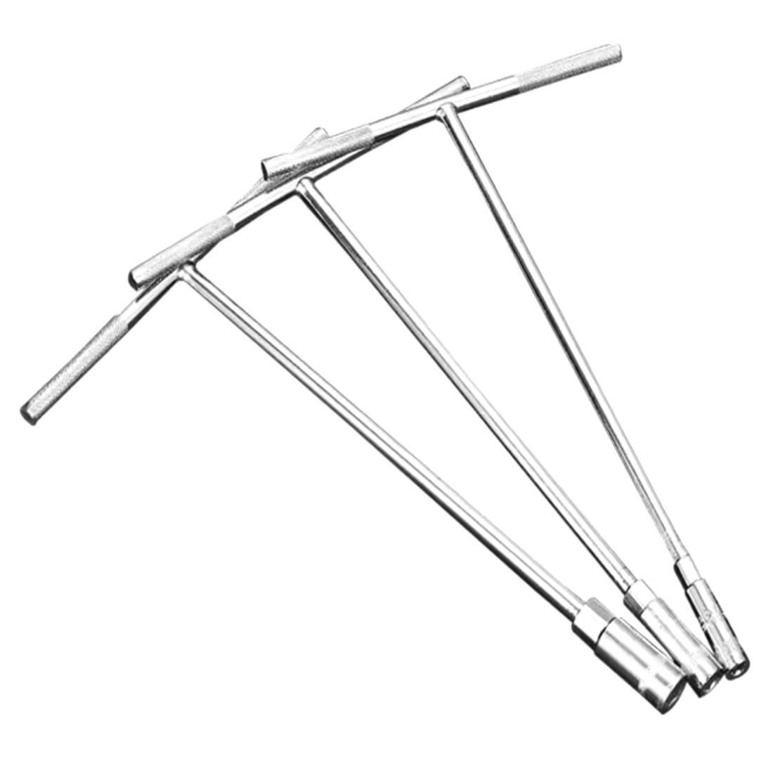 T型レンチ Tレンチ 8mm 10mm 12mm 3本セット ボックスレンチ バイク 車 整備 DIY 工具 早回し 管理G6拍卖