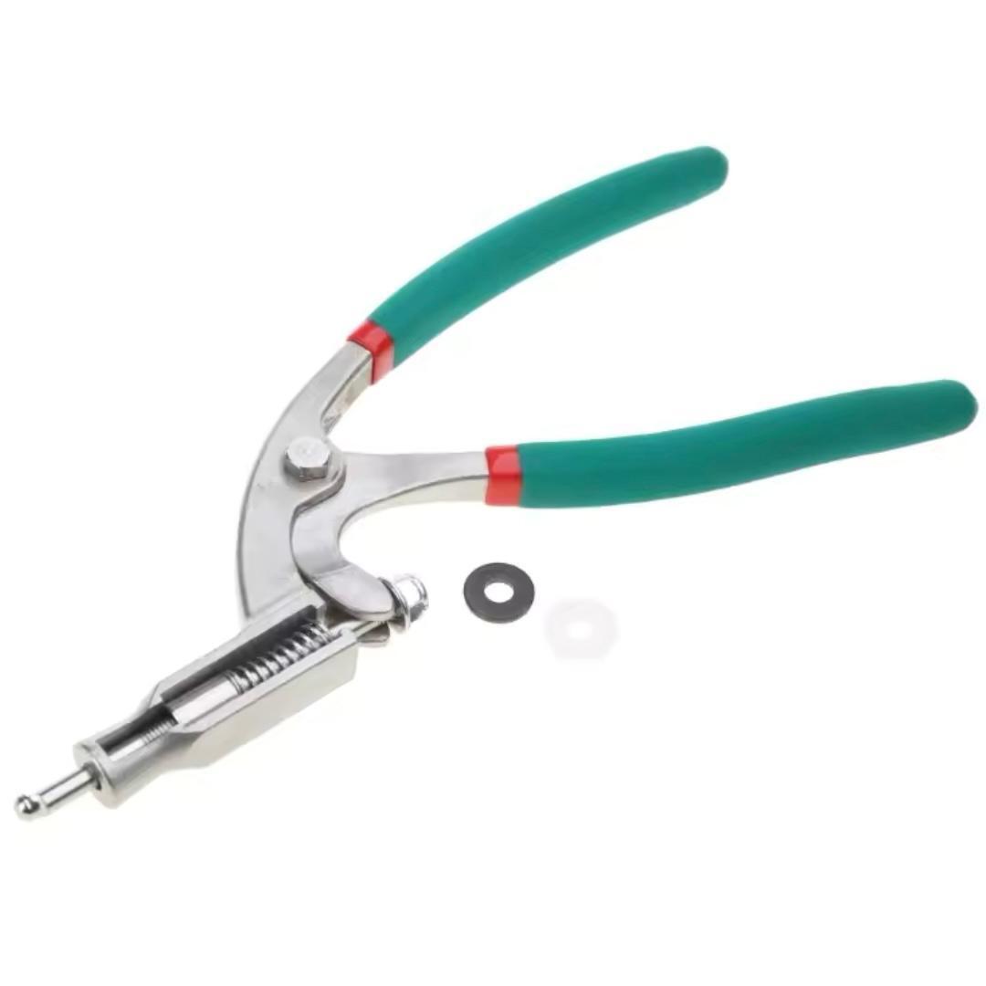 クリップ穴修正ツール 丸穴 角穴対応 ドアパネル サイドステップ 鈑金塗装用 バンパー補修用 管理A5拍卖