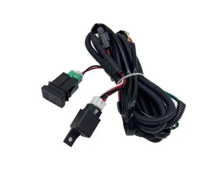 汎用 スズキ フォグランプ 配線 リレーハーネス H8 H11 H16 エブリィ ワゴン DA64W DA17W など 管理V4拍卖