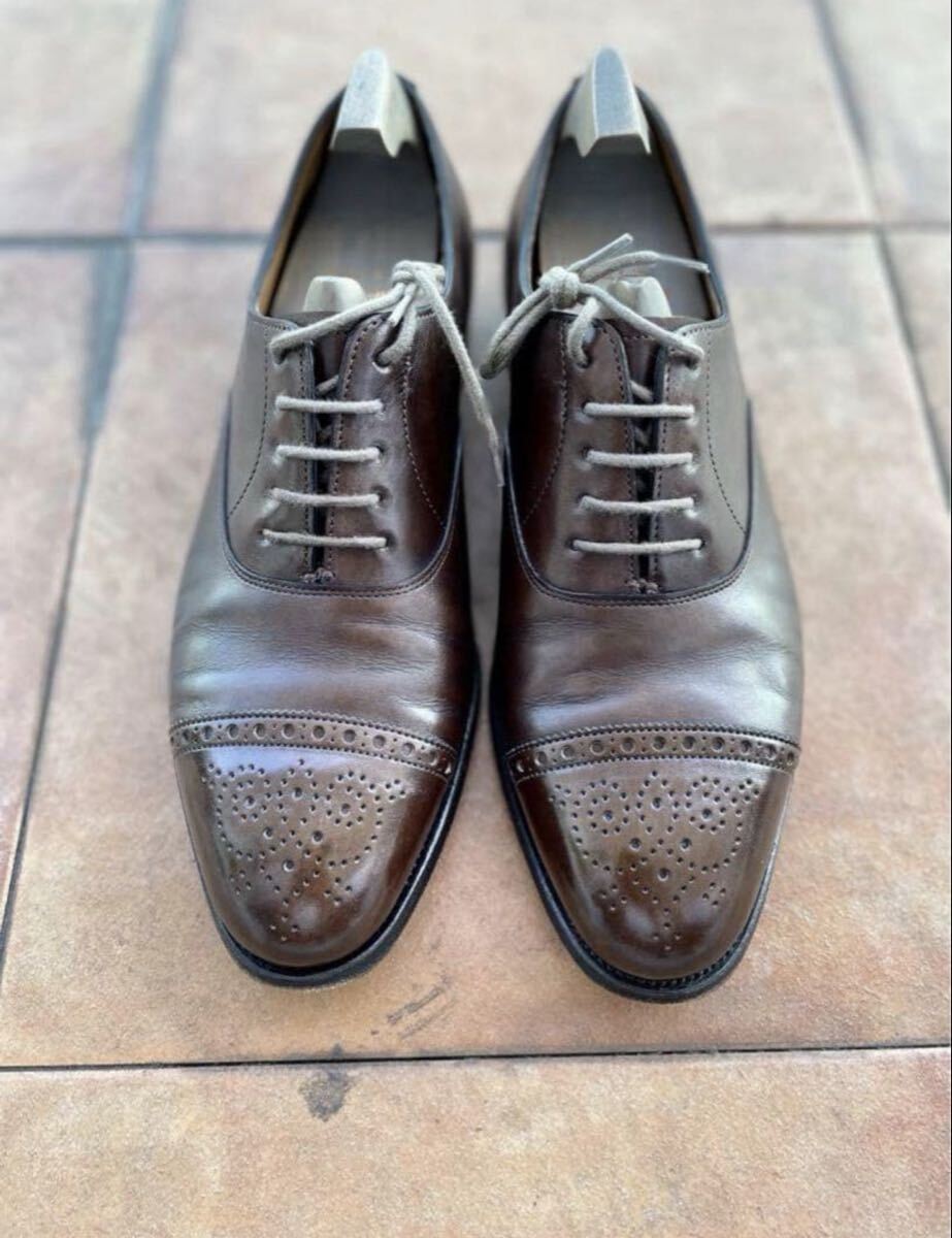 極美品 お買い得!ジョンロブポールスミス westbourne ツリー付き 6.5EE 25cm拍卖