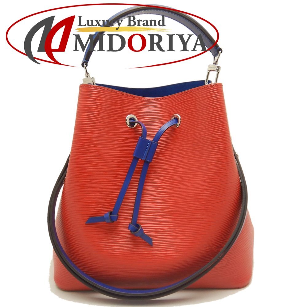 LOUIS VUITTON ルイヴィトン エピ ネオノエMM M55394 ハンドバッグ コクリコ ブルー レディース /253328【中古】拍卖