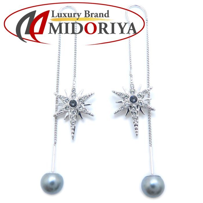 SWAROVSKI スワロフスキー スターモチーフ ピアス スワロフスキー シルバーメッキ レディース/294427【中古】拍卖