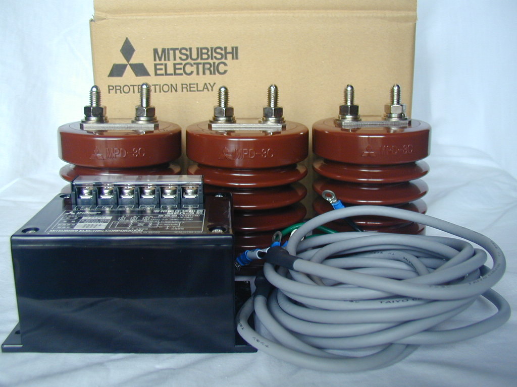 【中古】MITSUBISHI 三菱電機 MPD-3形零相電圧検出器(ZVT検出方式) 135PHA リード線3m拍卖