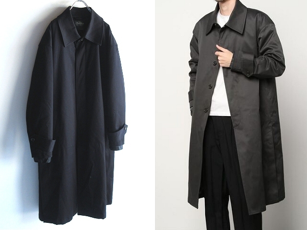 定価54780円 TORNADO MART トルネードマート 2021AW 中綿/エコダウンライナー付 3Way オーバートレンチコート ステンカラーコート M 黒拍卖