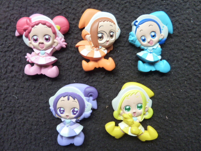くっつくんです おジャ魔女どれみ 5個 どれみ はづき あいこ おんぷ ももこ拍卖