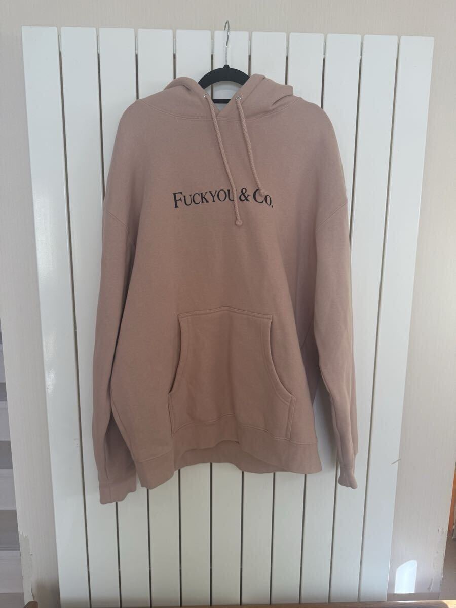 マジョガリー パーカー ピンク系 サーモンピンク Lサイズ拍卖